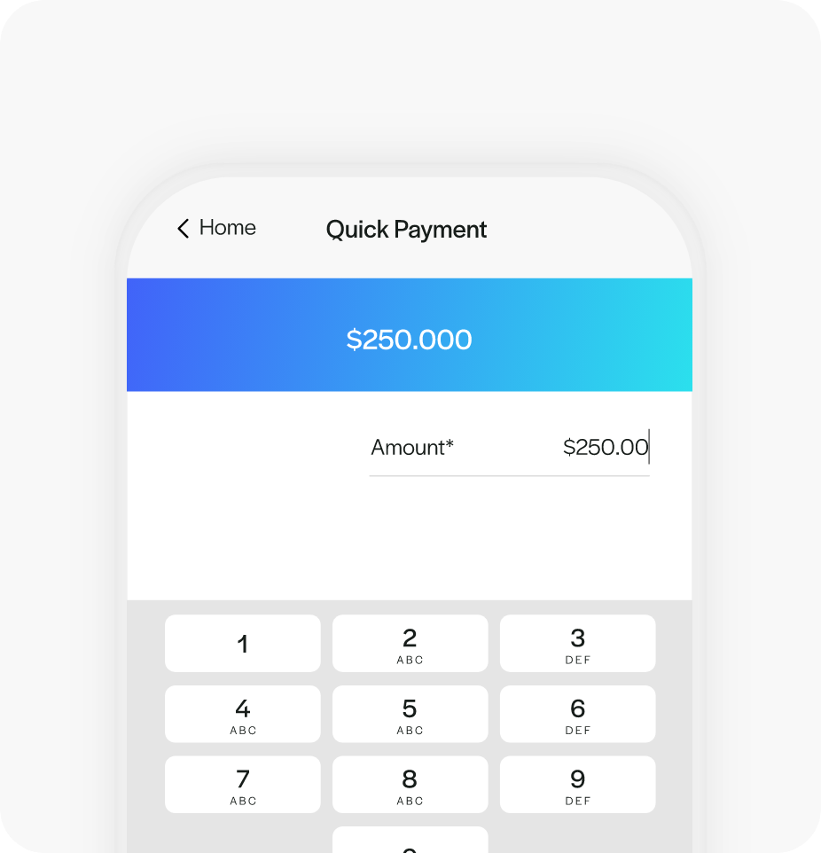 Take your payment system anywhere with a powerful mobile app.